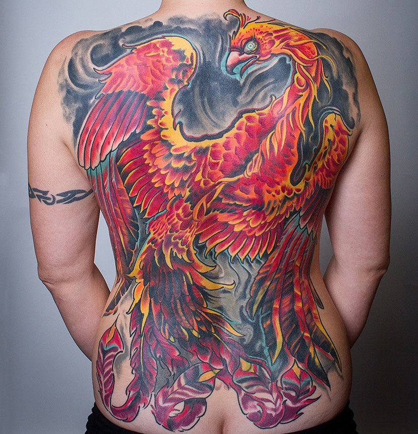 Big ‘ol Phoenix by Chris Norrell from a couple years ago.