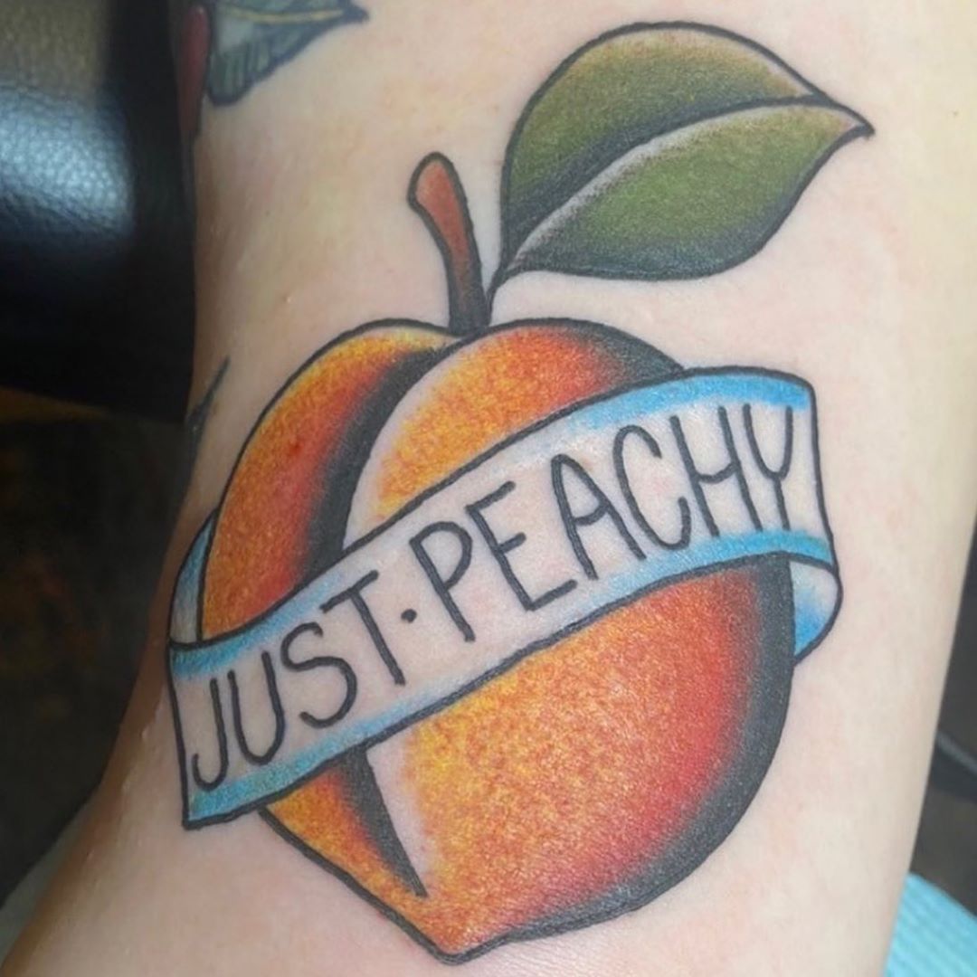 A perfect peach made by @jasonryanfields the other day